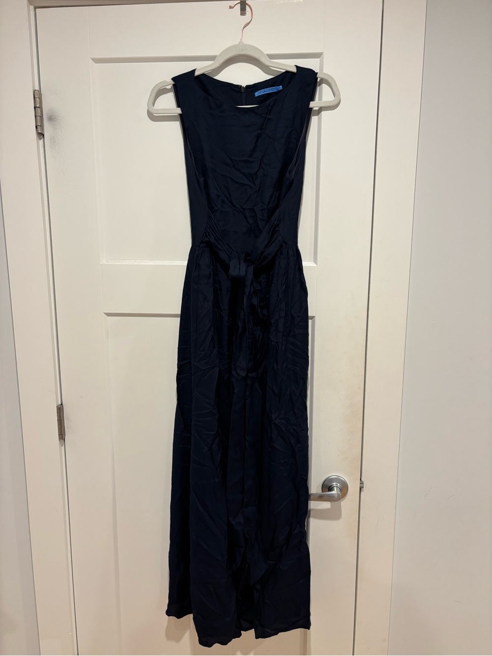 J. McLaughlin Navy Sleeveless Maxi Dress